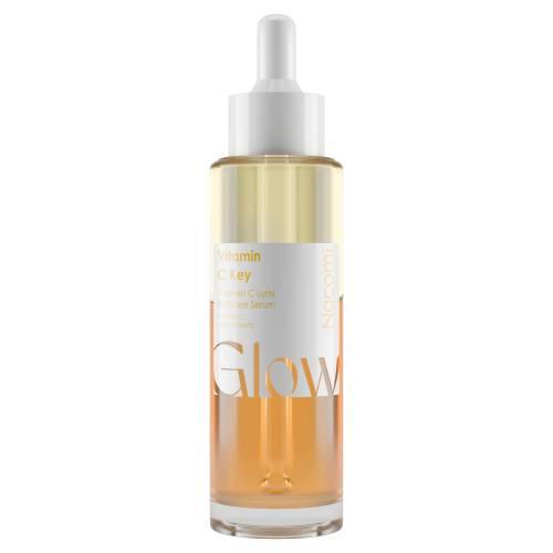 Miniaturka artykułu - Nacomi Glow Vitamin C Key Bi-Phase Rozjaśniające Serum do twarzy z witaminą C, 40 ml