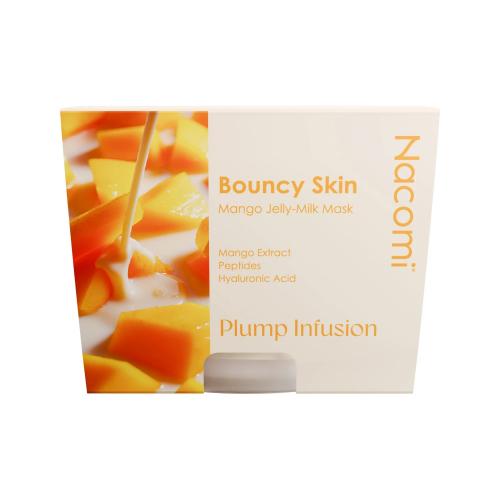 Miniaturka artykułu - Nacomi Bouncy Skin Mango Jelly Milk Maska do twarzy, 80 ml