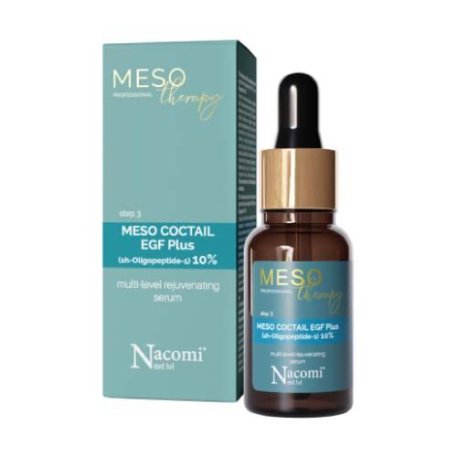 Miniaturka artykułu - NACOMI Meso Odmładzający koktajl EGF Plus 10%, 15ml