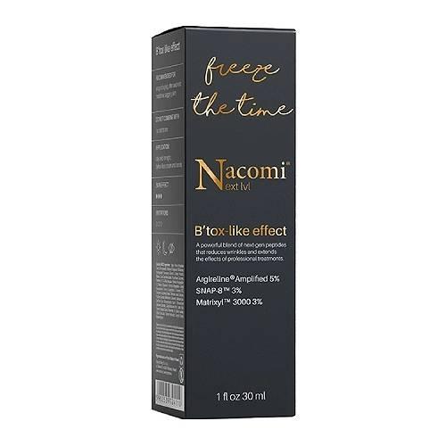 Miniaturka artykułu - NACOMI Next Level B`tox-like Effect Serum do twarzy, 30 ml
