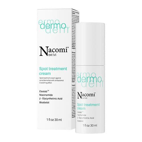 Miniaturka artykułu - NACOMI Next Level Dermo Punktowy krem przeciwdziałający niedoskonałościom, 30ml