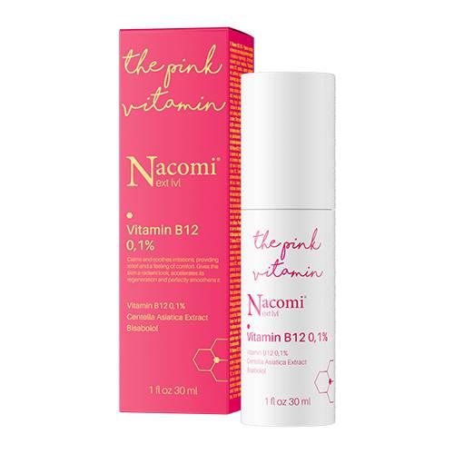 Miniaturka artykułu - NACOMI Next level Serum do twarzy Vitamin B12 0,1%, 30ml 