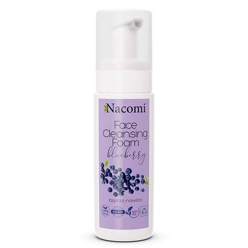 Miniaturka artykułu - NACOMI Pianka oczyszczająca do twarzy - bor&oacute;wka, 150ml