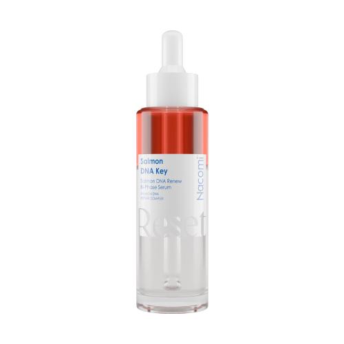 Miniaturka artykułu - Nacomi Reset Salmon DNA Key Repair Bi-Phase Naprawcze serum do twarzy, 40 ml
