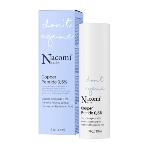 Miniaturka artykułu - Nacomi Serum do twarzy Peptyd miedziowy 0.5%, 30 ml