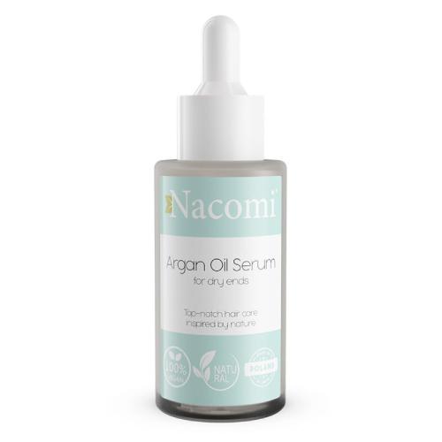 Miniaturka artykułu - NACOMI Serum do włos&oacute;w z olejem arganowym, 40ml
