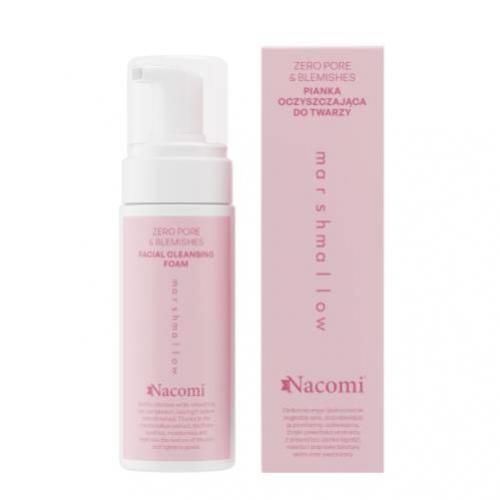 Miniaturka artykułu - NACOMI Zero Pore&Blemishes Marshmallow Oczyszczająca pianka do mycia twarzy, 150ml