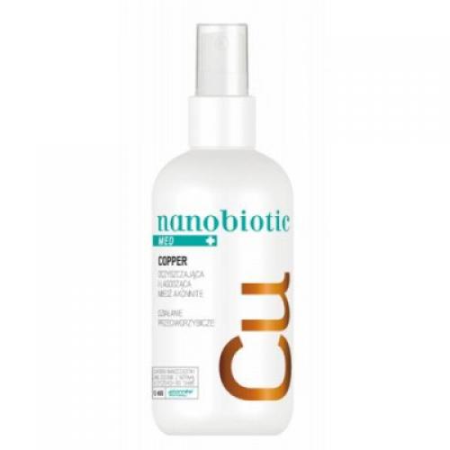 Miniaturka artykułu - NANOBIOTIC COPPER spray, 150 ml USZKODZONE / BRAK PLASTIKOWEGO KORKA