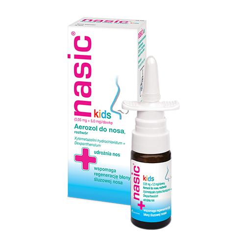 Miniaturka artykułu - Nasic kids aerozol do nosa dla dzieci, 10 ml
