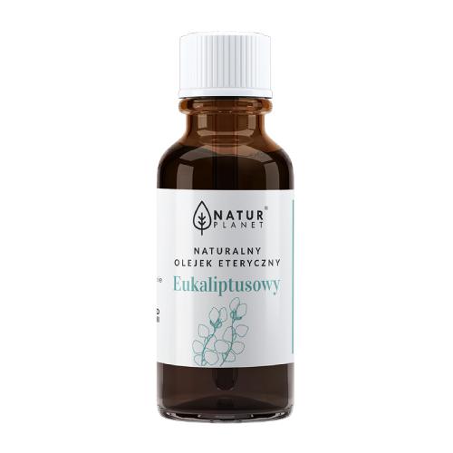 Miniaturka artykułu - NaturPlanet Olejek eteryczny eukaliptusowy, 10ml