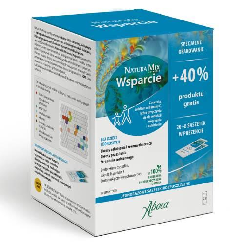 Miniaturka artykułu - Natura Mix Advanced Wsparcie, 28 sasz. x 2,5 g