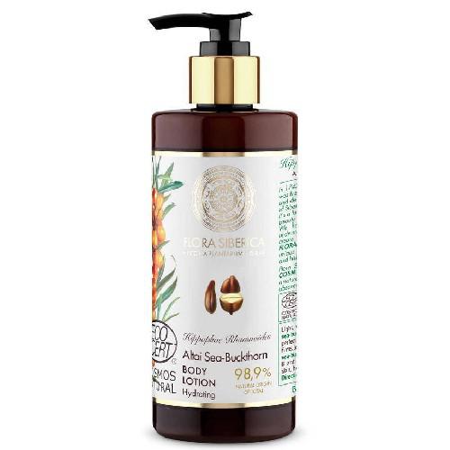 Miniaturka artykułu - Natura Siberica Flora Odżywka do włos&oacute;w farbowanych, 480 ml