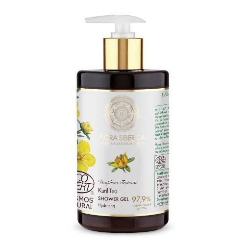 Miniaturka artykułu - Natura Siberica Flora Żel pod prysznic nawilżający, 480 ml