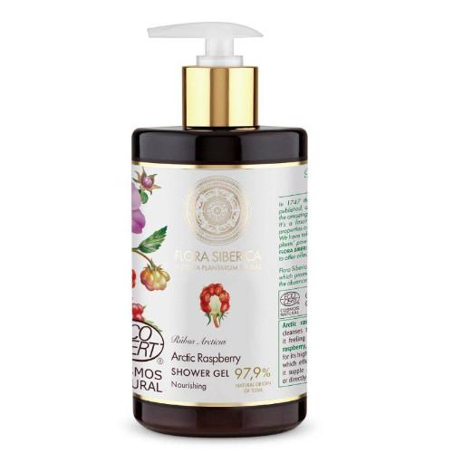Miniaturka artykułu - Natura Siberica Flora Żel pod prysznic odżywczy, 480 ml