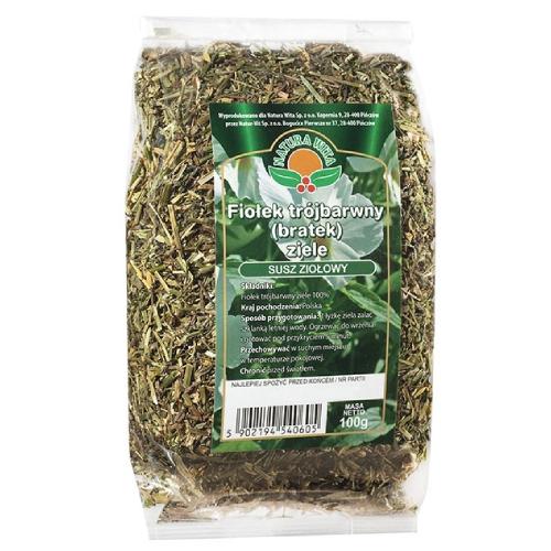 Miniaturka artykułu - NATURA-WITA Fiołek tr&oacute;jbarwny ziele, 100 g