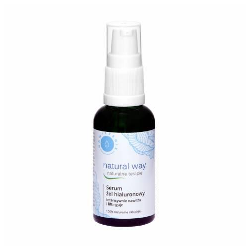 Miniaturka artykułu - NATURAL WAY Serum żel hialuronowy nawilżający, 30 ml