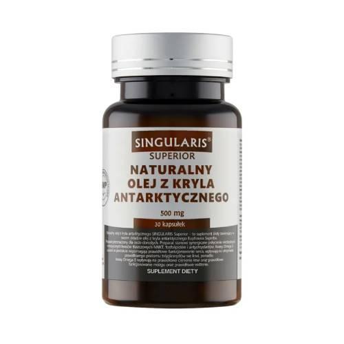 Miniaturka artykułu - Naturalny olej z kryla antarktycznego, 60kaps. Singularis
