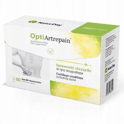 Miniaturka artykułu - NaturDay OptiArtrepain Sprawność chrząstki, 60 kaps.