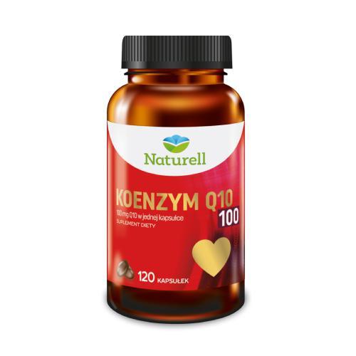 Miniaturka artykułu - Naturell Koenzym Q10 100, 120 kapsułek USZKODZONA NAKRĘTKA