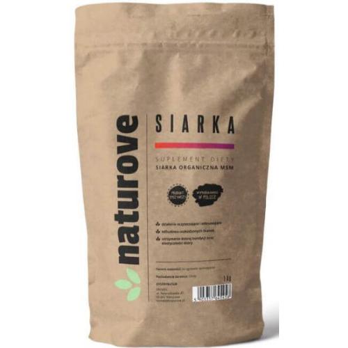 Miniaturka artykułu - Naturove Siarka Organiczna MSM, 1kg