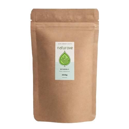 Miniaturka artykułu - NATUROVE Witamina C Kwas L-askorbinowy, 200g