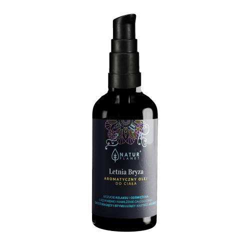 Miniaturka artykułu - NaturPlanet Olej do masażu Letnia bryza, 100ml