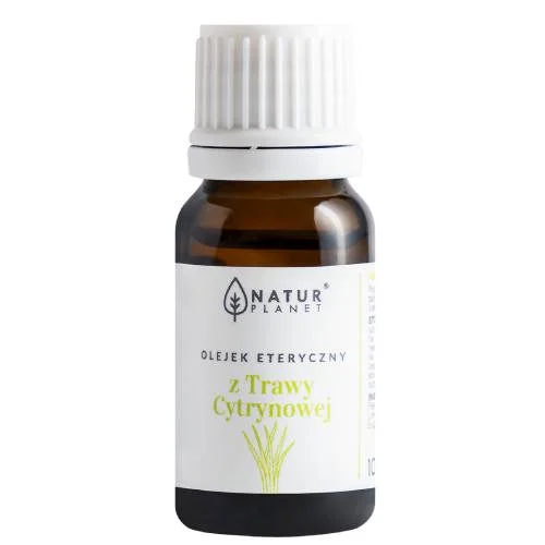 Miniaturka artykułu - NaturPlanet Olejek z Trawy Cytrynowej, 10 ml