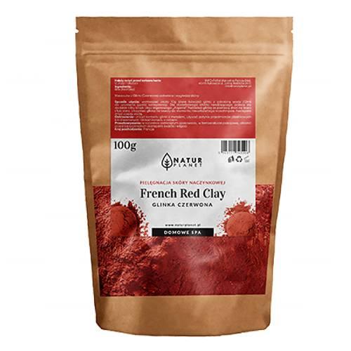 Miniaturka artykułu - NaturPlanet prosz Glinka Czerwona -100 g