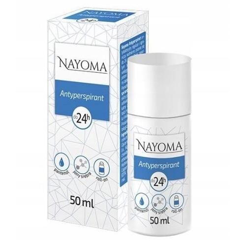 Miniaturka artykułu - NAYOMA Antyperspirant roll-on, 50ml