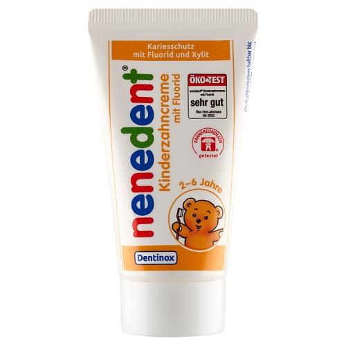 Miniaturka artykułu - NENEDENT Pasta z fluorem dla dzieci - 50 ml 