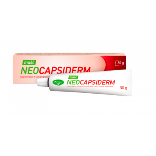 Miniaturka artykułu - NeoCapsiderm maść rozgrzewająca, 30 g USZKODZONE OPAKOWANIE TEKTUROWE