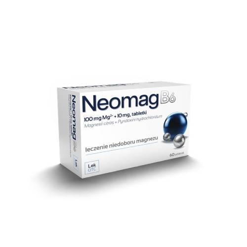 Miniaturka artykułu - NeoMag B6, 60 tabletek
