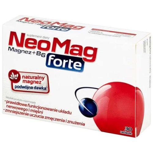 Miniaturka artykułu - NeoMag Forte, 30tabl. USZKODZONE TEKTUROWE OPAKOWANIE