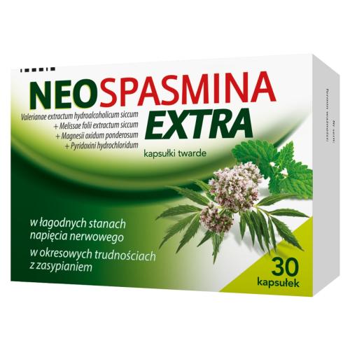 Miniaturka artykułu - Neospasmina extra, 30kaps.