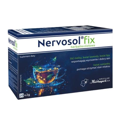 Miniaturka artykułu - Nervosol Fix Herbatka ziołowa, 20 sasz.