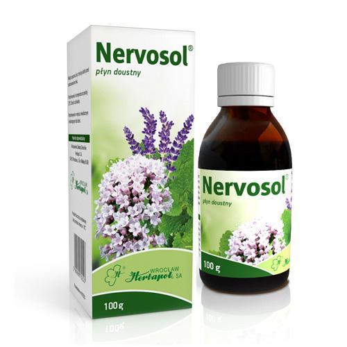 Miniaturka artykułu - Nervosol płyn - 100g BRAK TEKTUROWEGO OPAKOWANIA