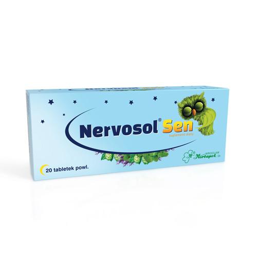Miniaturka artykułu - Nervosol Sen - 20 tabletek