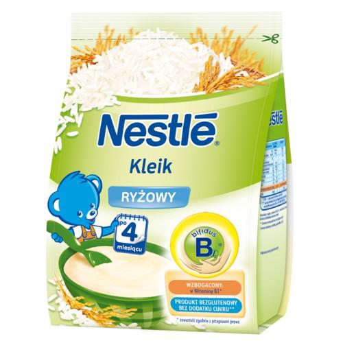 Miniaturka artykułu - NESTLE Kleik ryżowy dla niemowląt po 4. miesiącu, 160g (5%VAT)