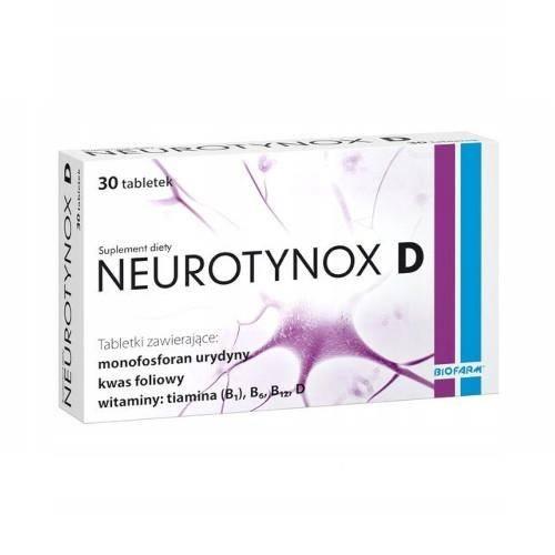 Miniaturka artykułu - NEUROTYNOX D, 30 tabl.
