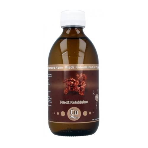 Miniaturka artykułu - Niejonowa Nano Miedź Koloidalna 25ppm Vitacolloids, 300ml