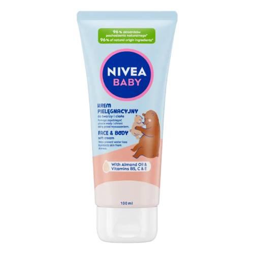 Miniaturka artykułu - NIVEA Baby Krem pielęgnacyjny do twarzy i ciała, 100ml