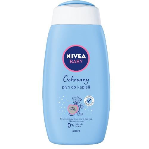 Miniaturka artykułu - Nivea Baby Ochronny płyn do kąpieli, 500ml