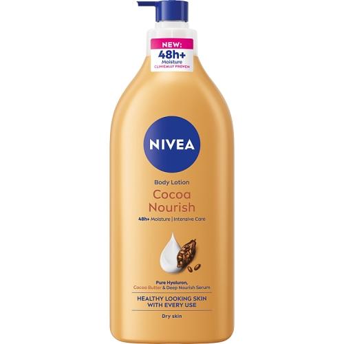 Miniaturka artykułu - Nivea Cocoa Nourish Odżywczy balsam do ciała, 625 ml