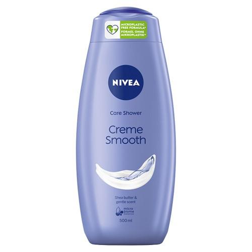 Miniaturka artykułu - NIVEA Creme Smooth Kremowy żel pod prysznic, 500ml