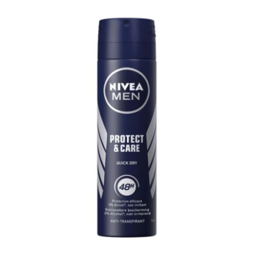 Miniaturka artykułu - NIVEA MEN Protect & Care Antyperspirant dla mężczyzn, 150ml