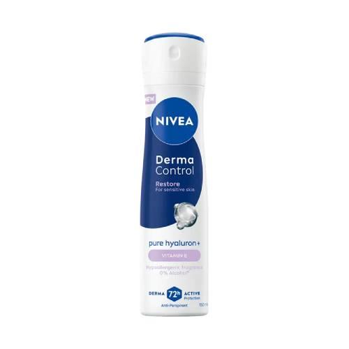 Miniaturka artykułu - Nivea Derma Control Restore Antyperspirant spray, 150 ml