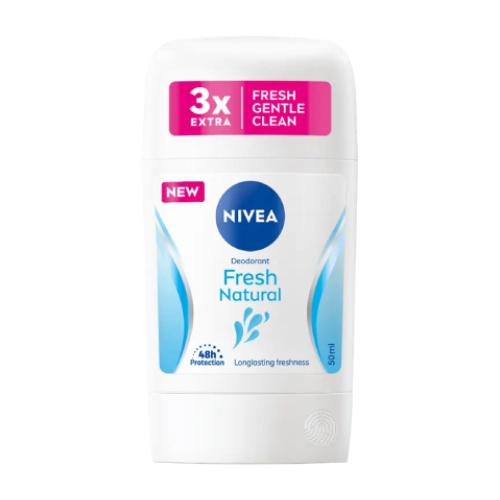 Miniaturka artykułu - NIVEA Fresh Natural Dezodorant w sztyfcie, 50 ml