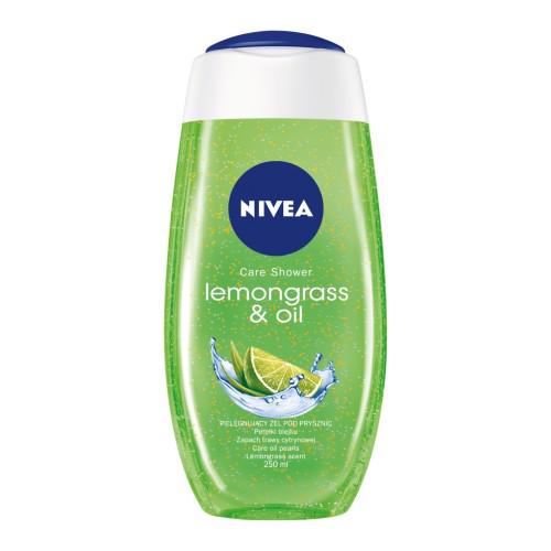 Miniaturka artykułu - NIVEA LEMONGRASS & OIL Pielęgnujący żel pod prysznic, 250ml