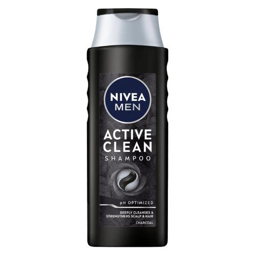 Miniaturka artykułu - NIVEA MEN Active Clean Szampon do włos&oacute;w, 400ml