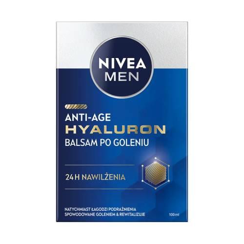 Miniaturka artykułu - NIVEA MEN Anti-Age Hyaluron Balsam po goleniu, 100ml